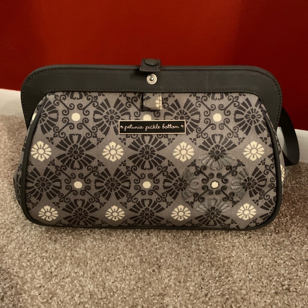 Clutch diaper bag